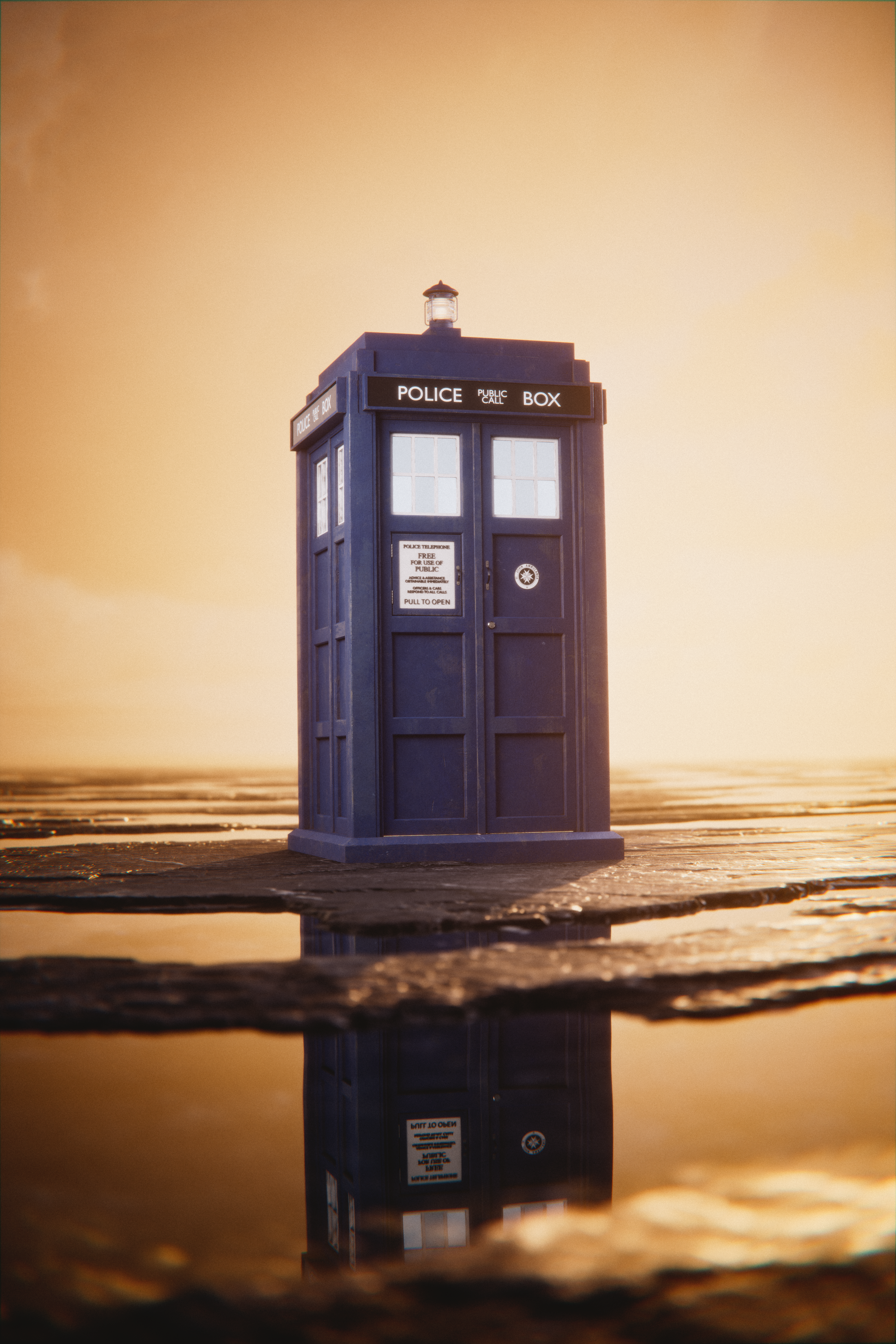 The TARDIS (Doctor Who) Police Box | Advanced/Accurate Version