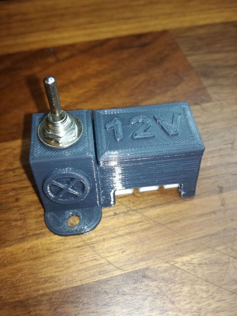 Toggle Switch Box with Terminal Block by Kfiiitek Download free STL