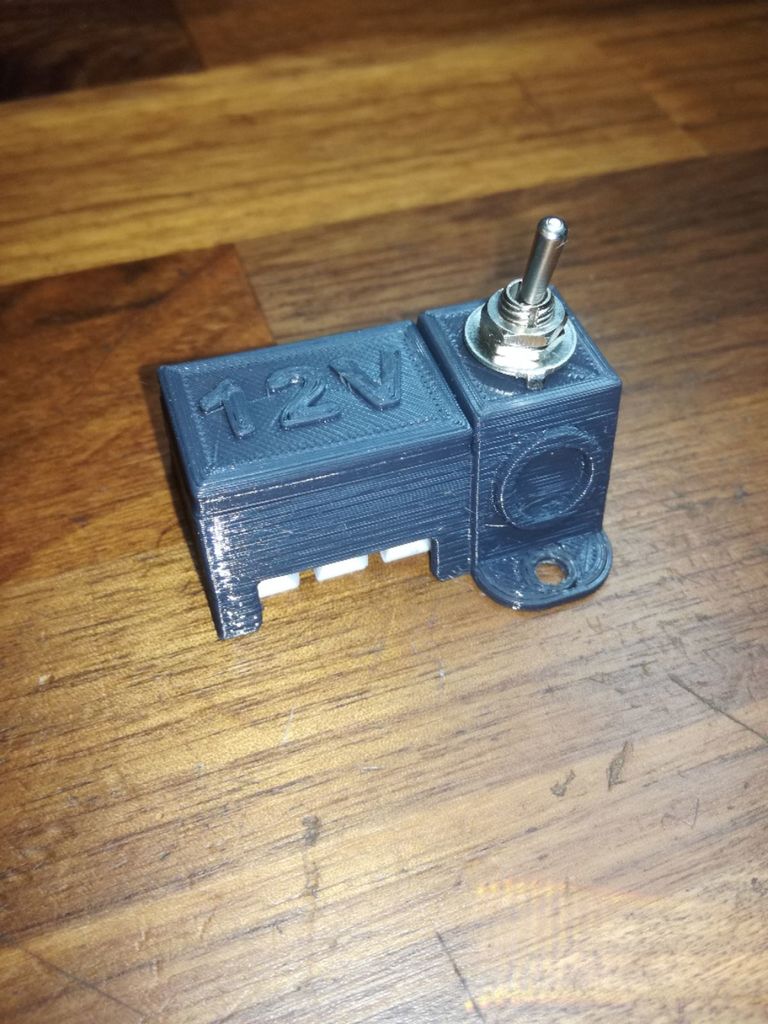 Toggle Switch Box with Terminal Block by Kfiiitek Download free STL