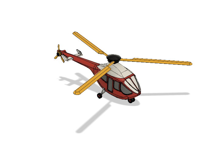 Candy Helicopter with Movements