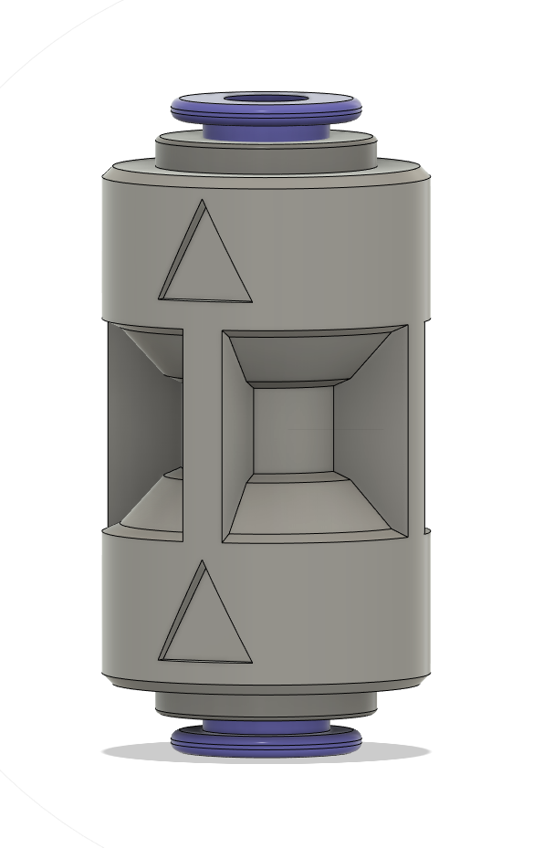 PTFE Tube Coupler (ECAS04)