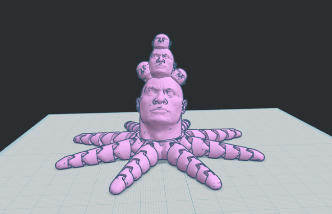 very weird roctopus