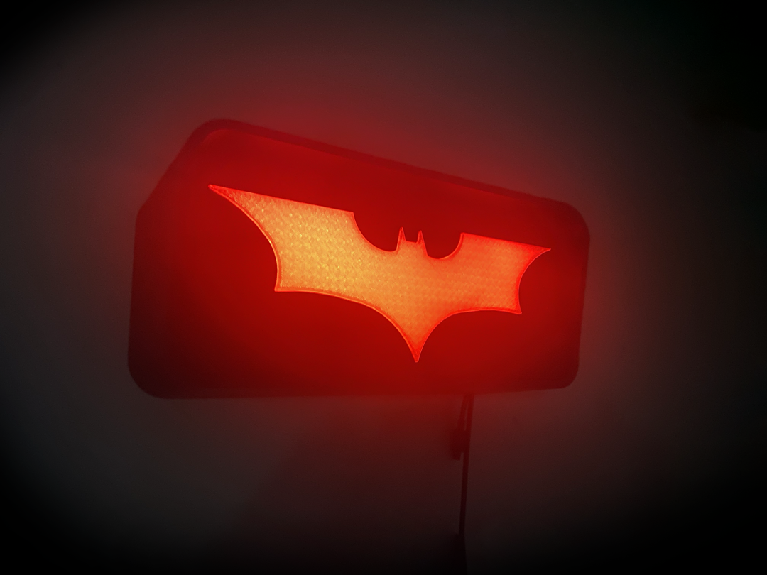 BATMAN BOX SIGN by Kyle Wheelock | Download free STL model | Printables.com