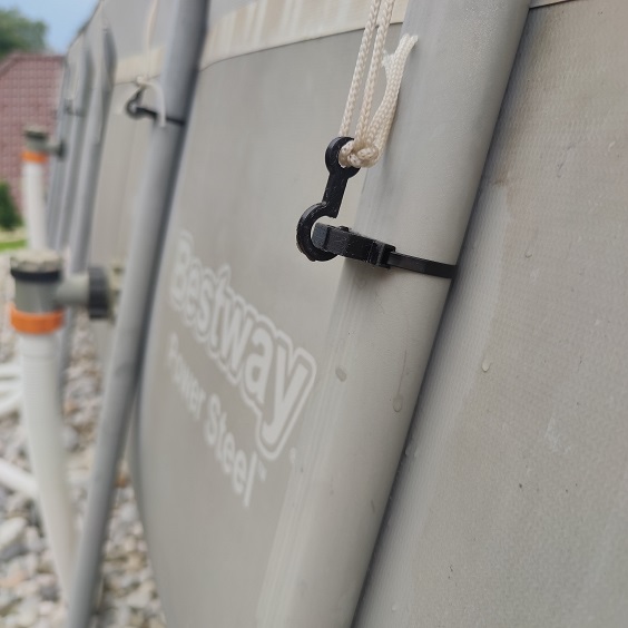 Bestway power steel pool rope mounts