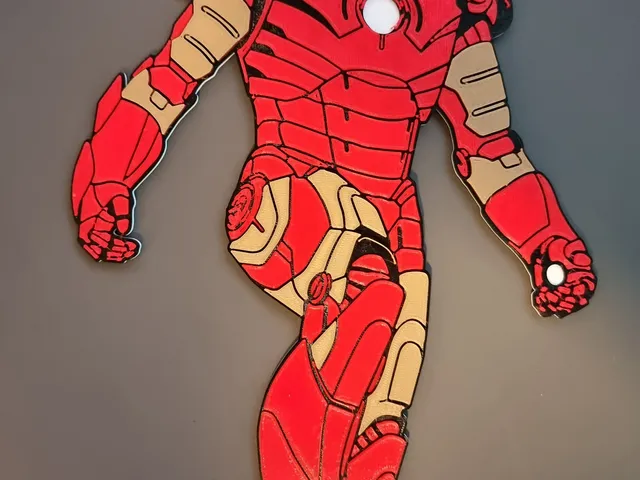 Iron Man 2d wall art