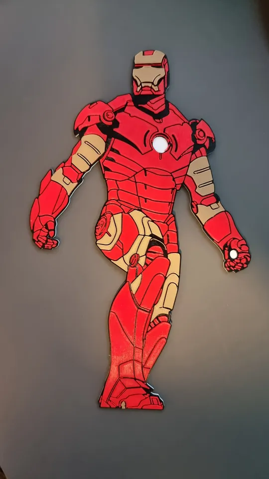 Iron Man 2d wall art par haakemon  Téléchargez gratuitement un