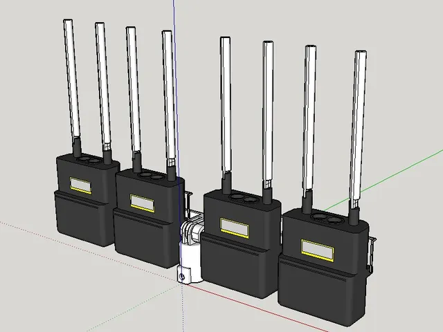 The Audio Mount Pro: A Unique Diagonal Print for Your Receivers