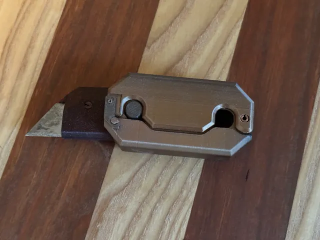 Utility Blade Gravity Knife No hardware