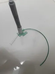 Filament guide and pen holdet