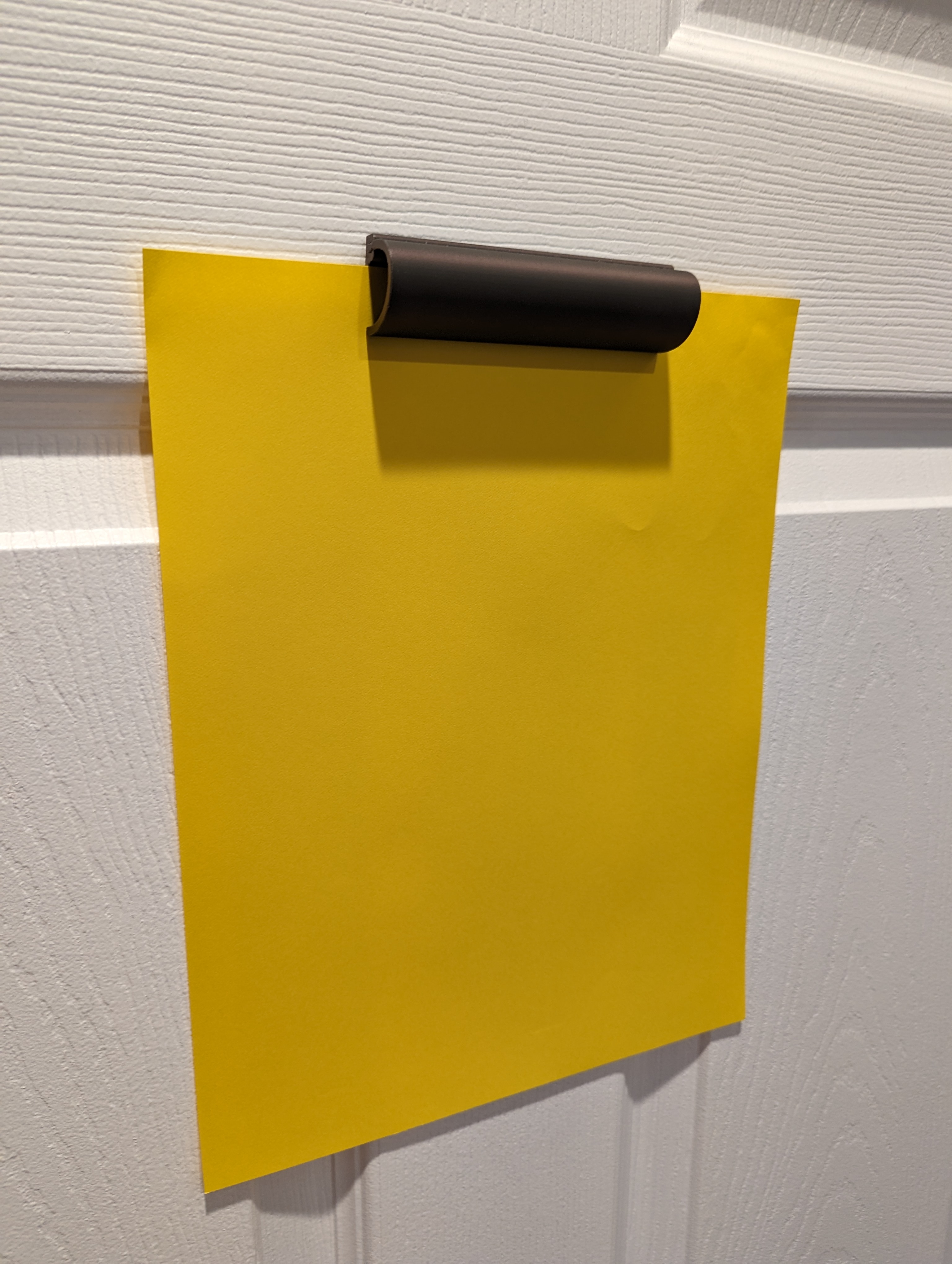 Fully 3d printed wall mounted paper holder
