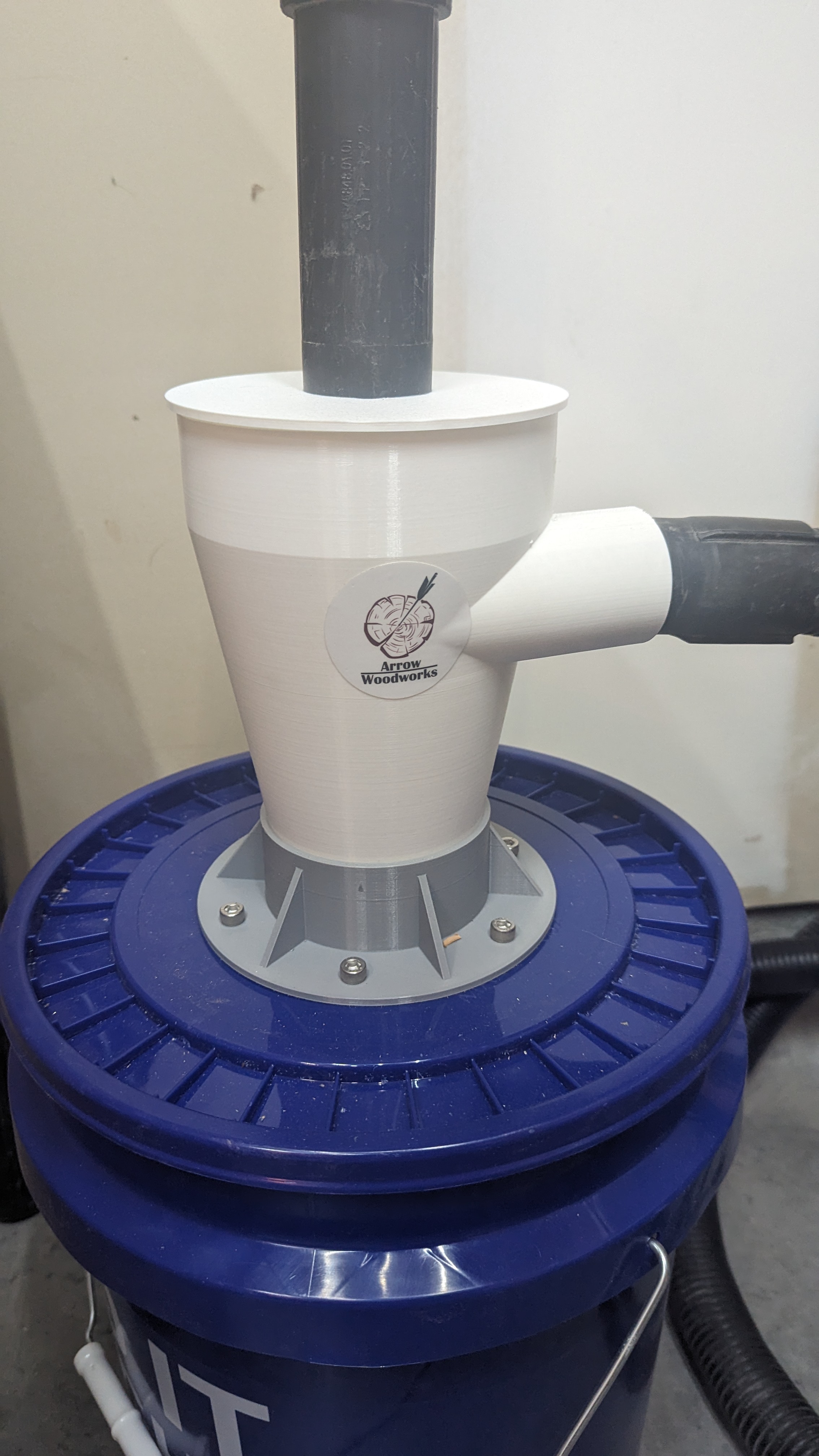 Parametric Cyclone Dust Extractor