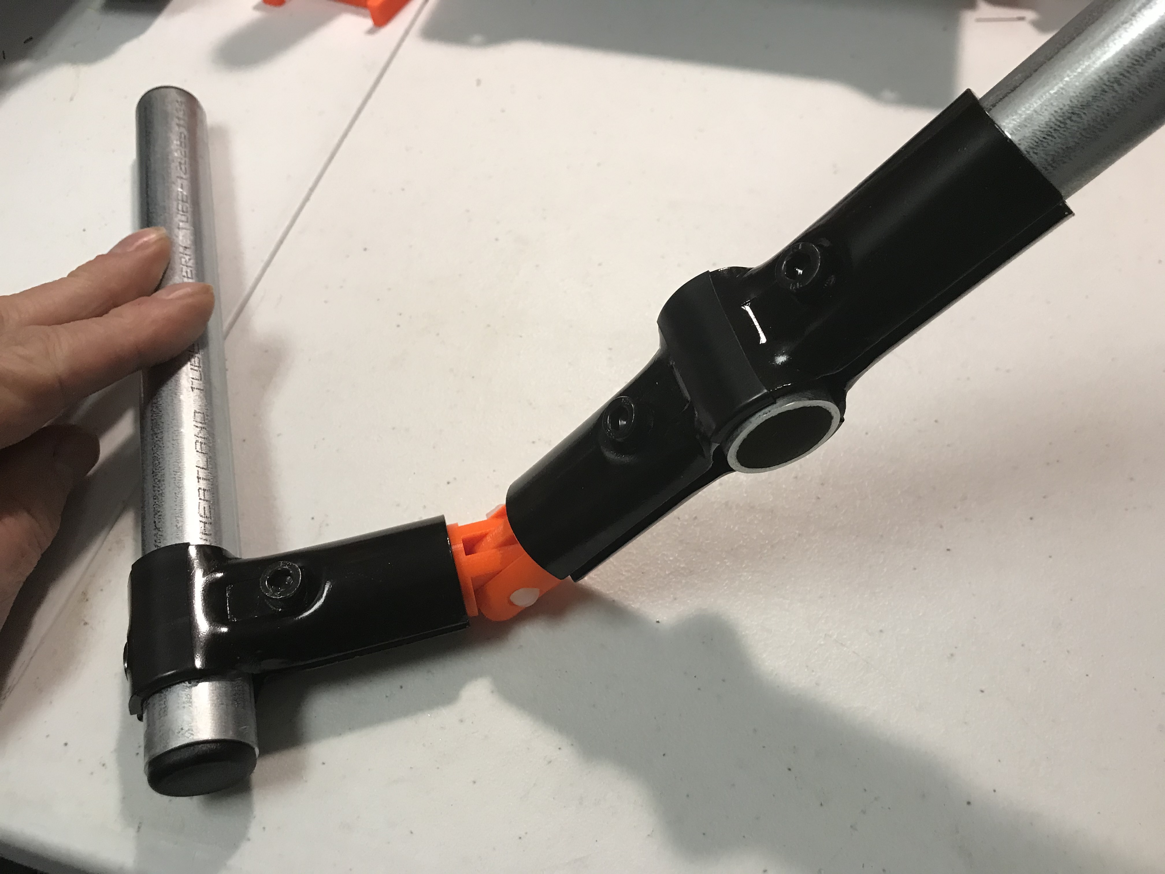 Makerpipe Hinge for EMT pipe — miniatura 4