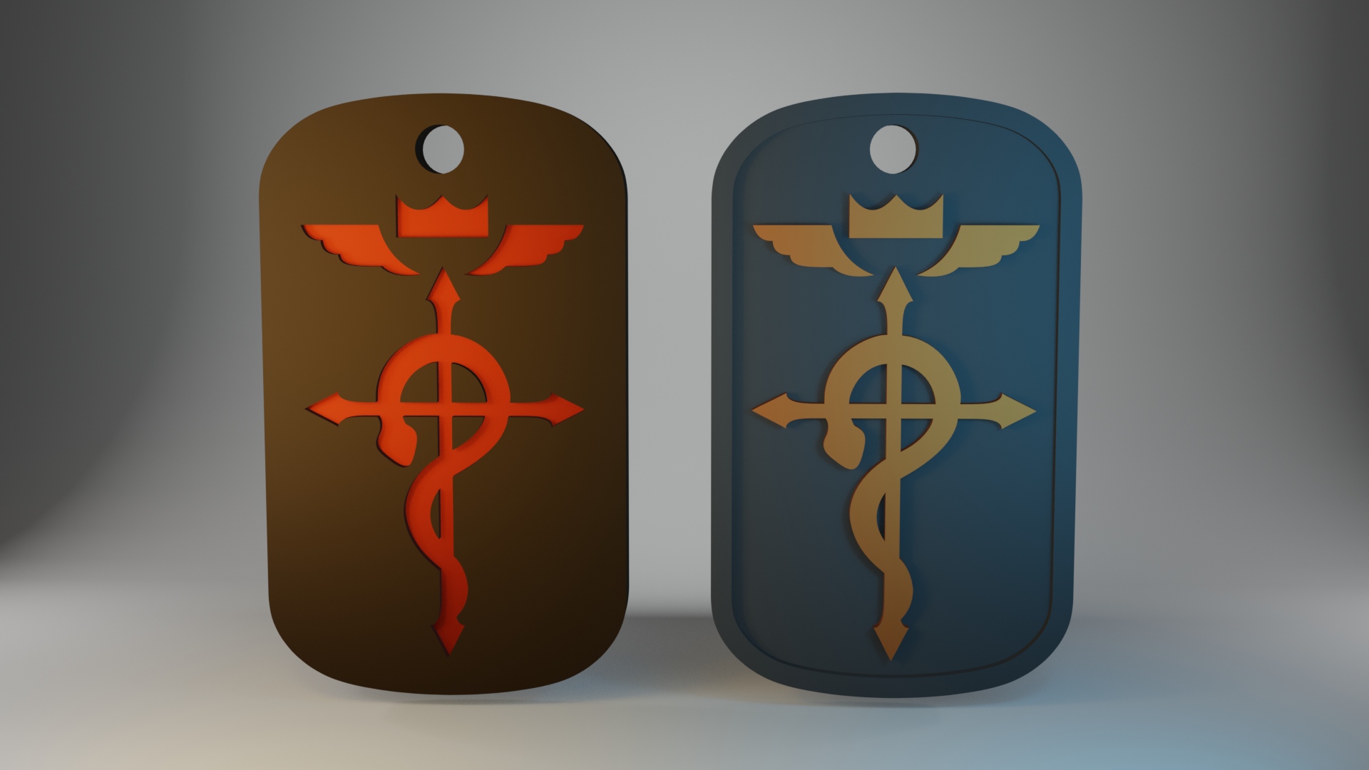 Flamel Dogtag Fullmetal Alchemist