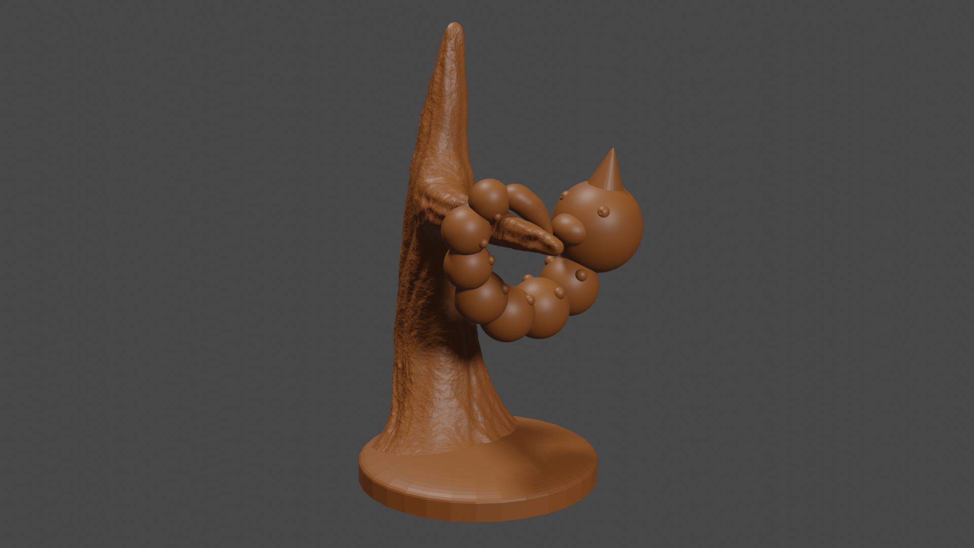Pokemon inspired, Weedle, Tabletop DnD miniature