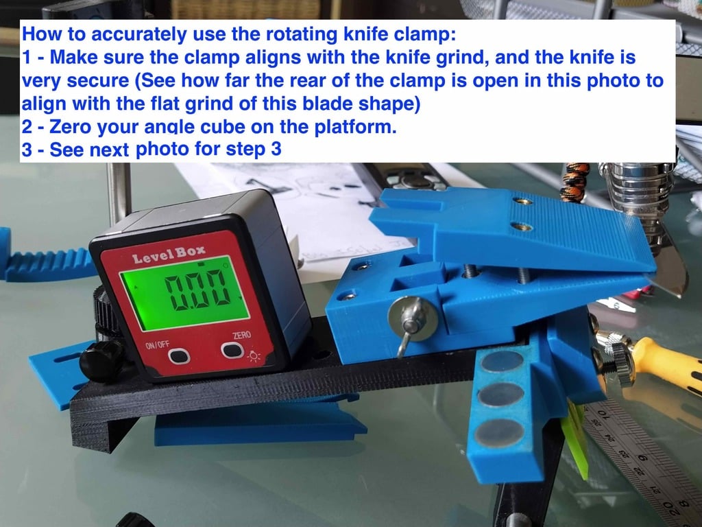 Miniatura 30 do modelo 3D Knife, Scissors, Chisel & Razor Sharpener - Leading Edge System