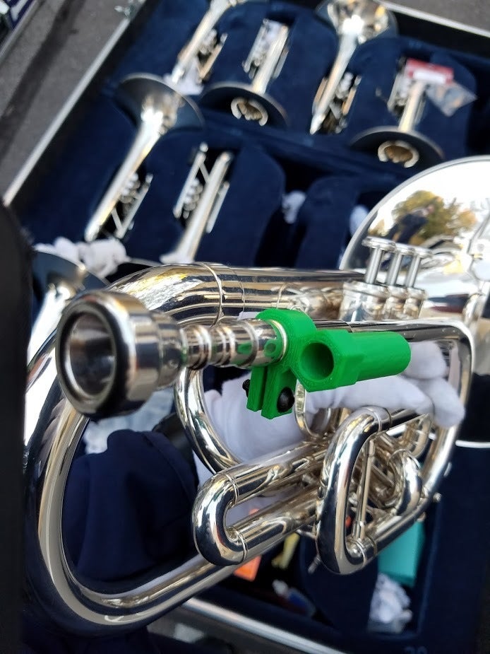 Mellophone/Trumpet Buzz Extension and Resistance Device (Similar to a