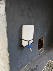 Rabbit water bottle mount