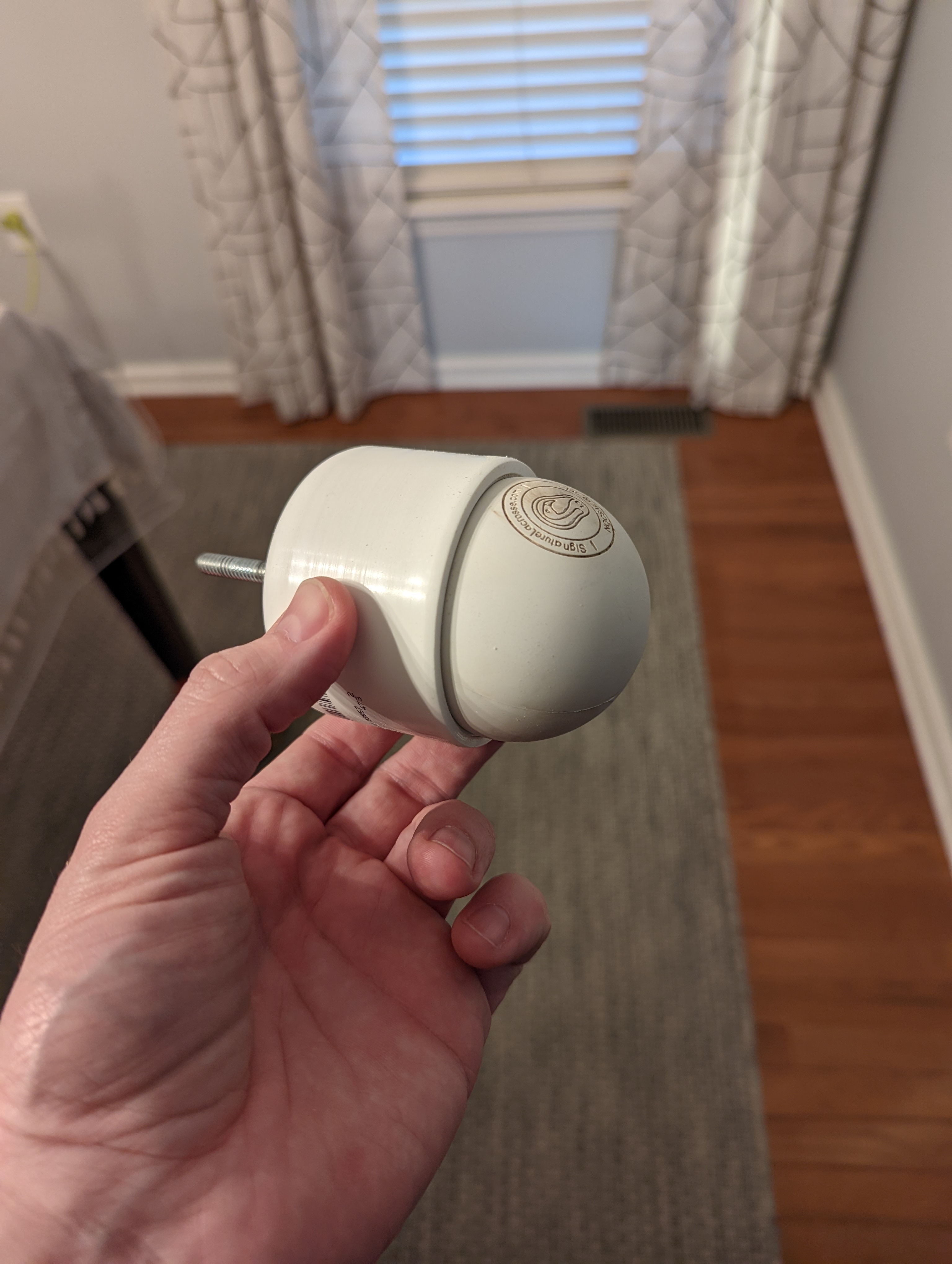 Drill Guide for Lacrosse Ball Scuffer/Renewer