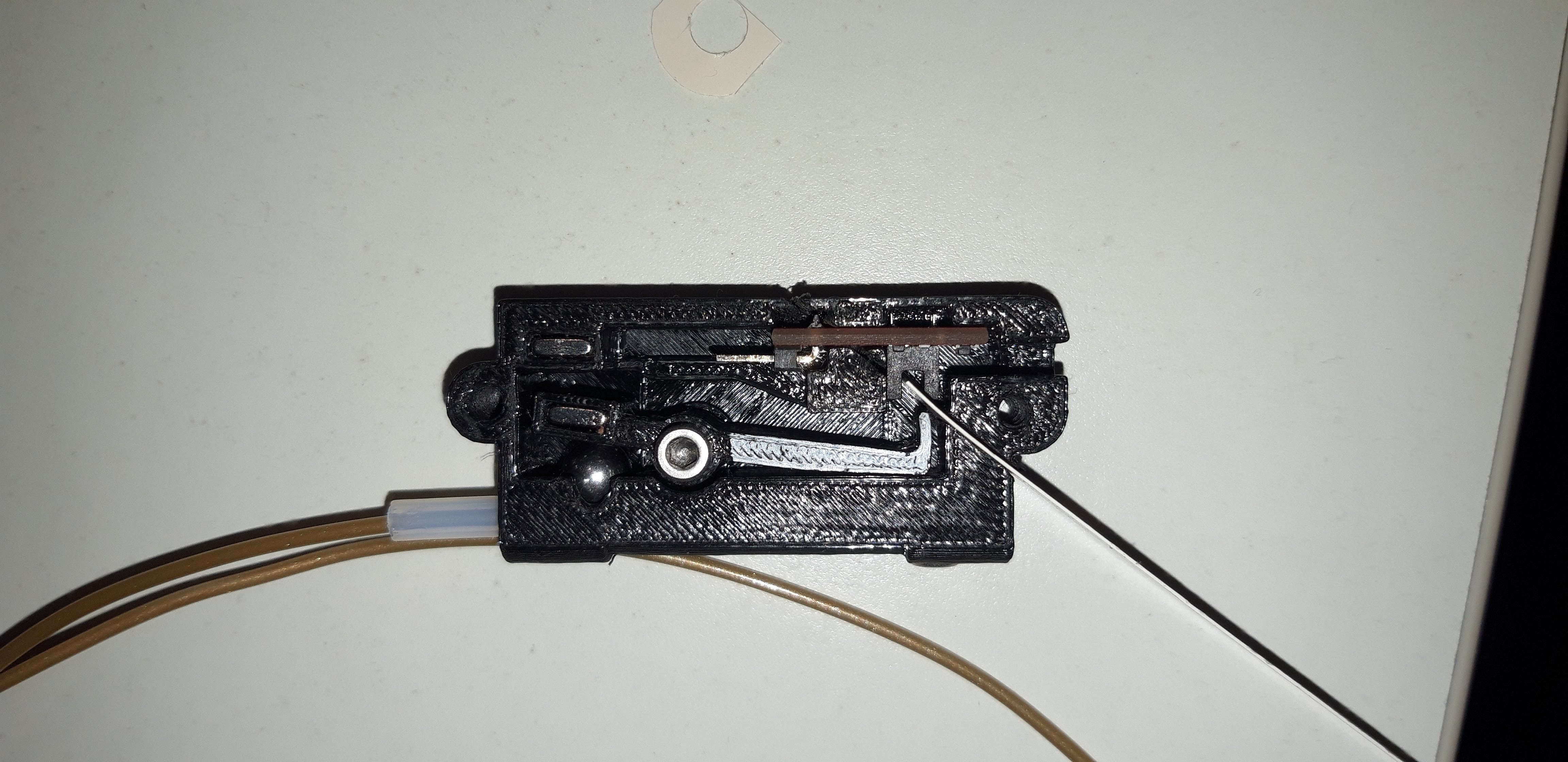 Miniatura 12 do modelo 3D Filamentsensor thickness extension