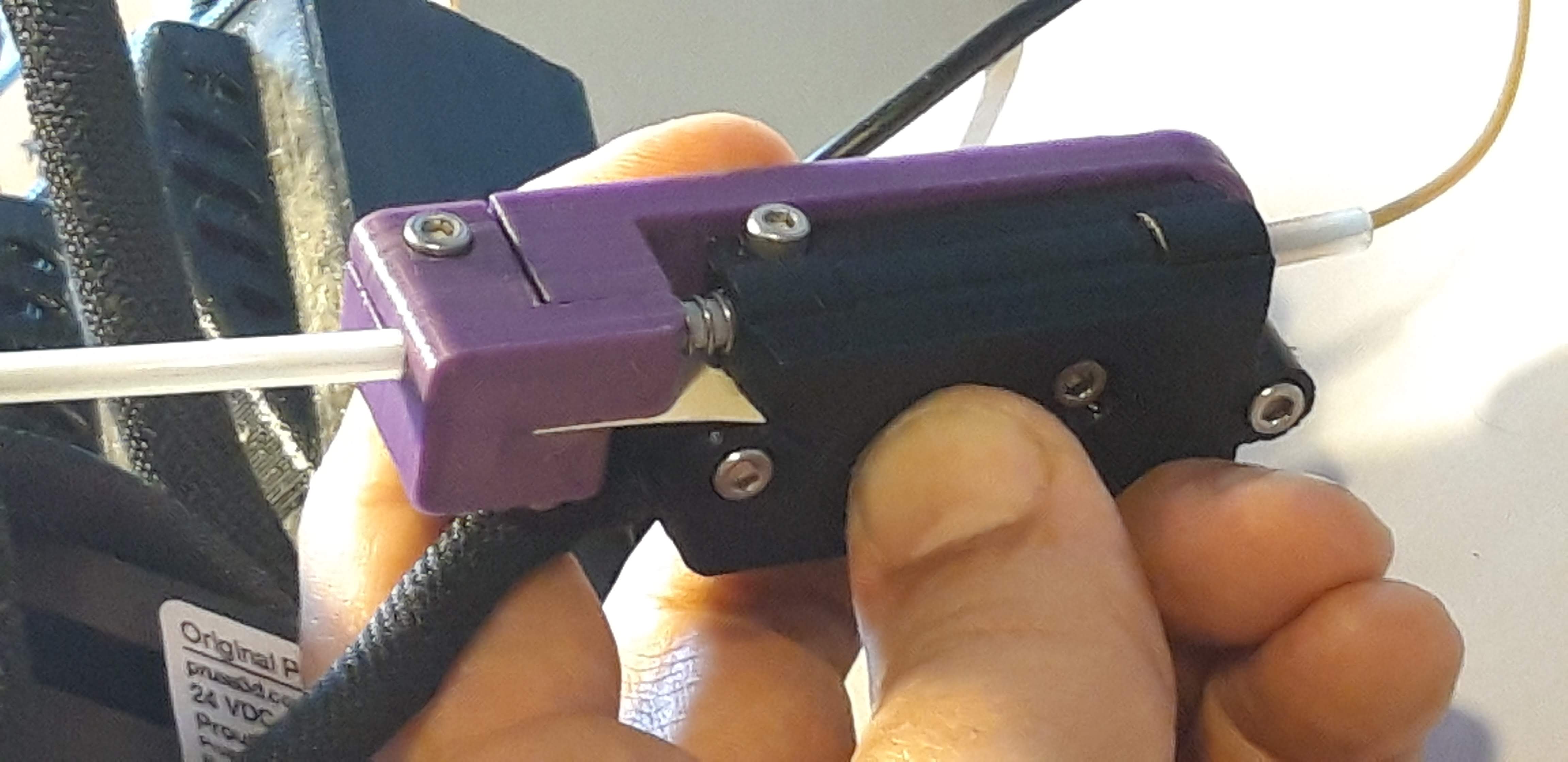 Miniatura 6 do modelo 3D Filamentsensor thickness extension