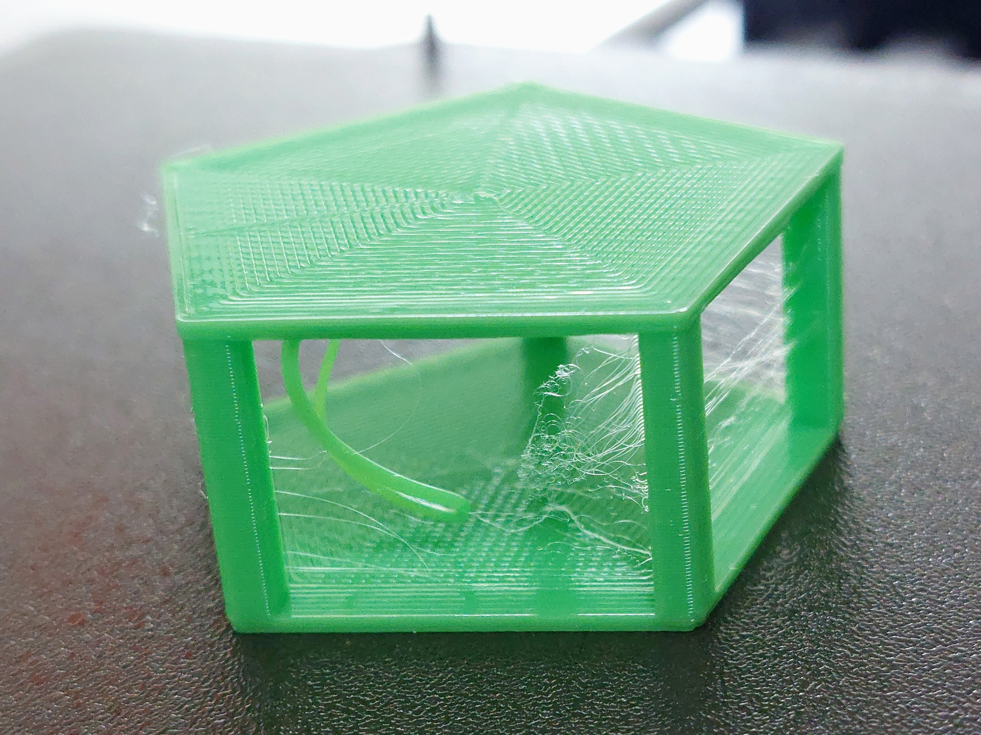 Pentagon stringing, retraction, and bridging test