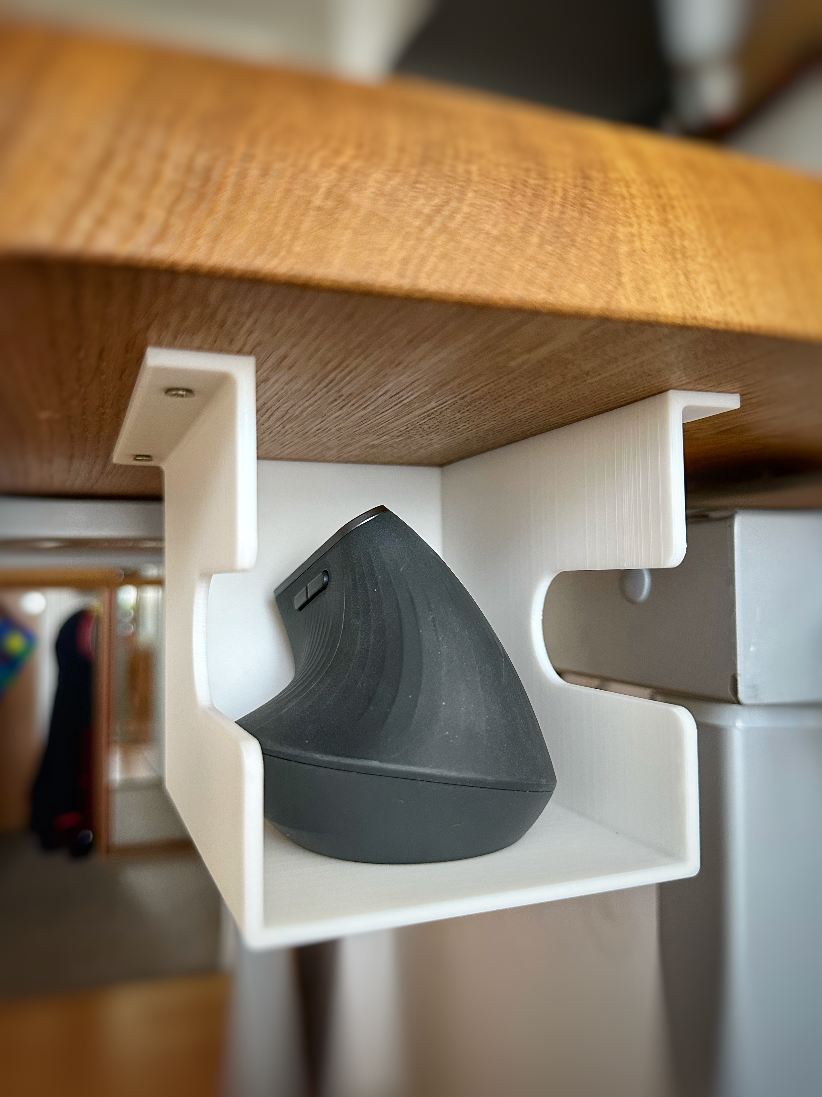 Logitech MX Vertical - under the desk holder