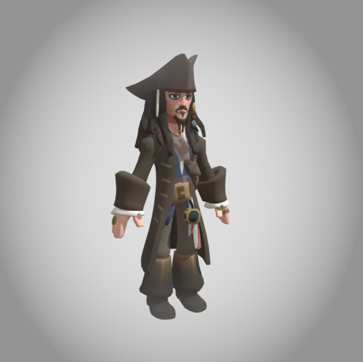 Disney Infinity : Jack Sparrow by Antoine | Download free STL model ...