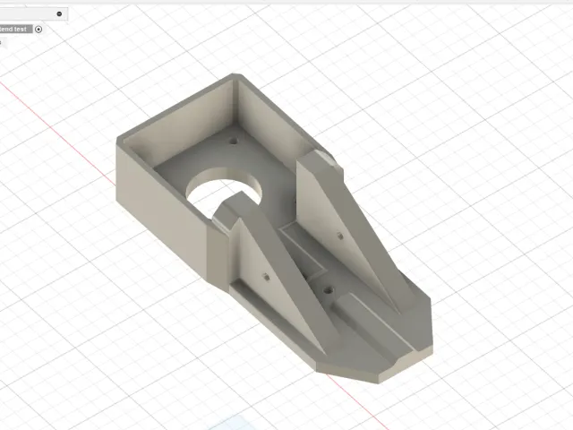 Motor mount 2020 extrusions