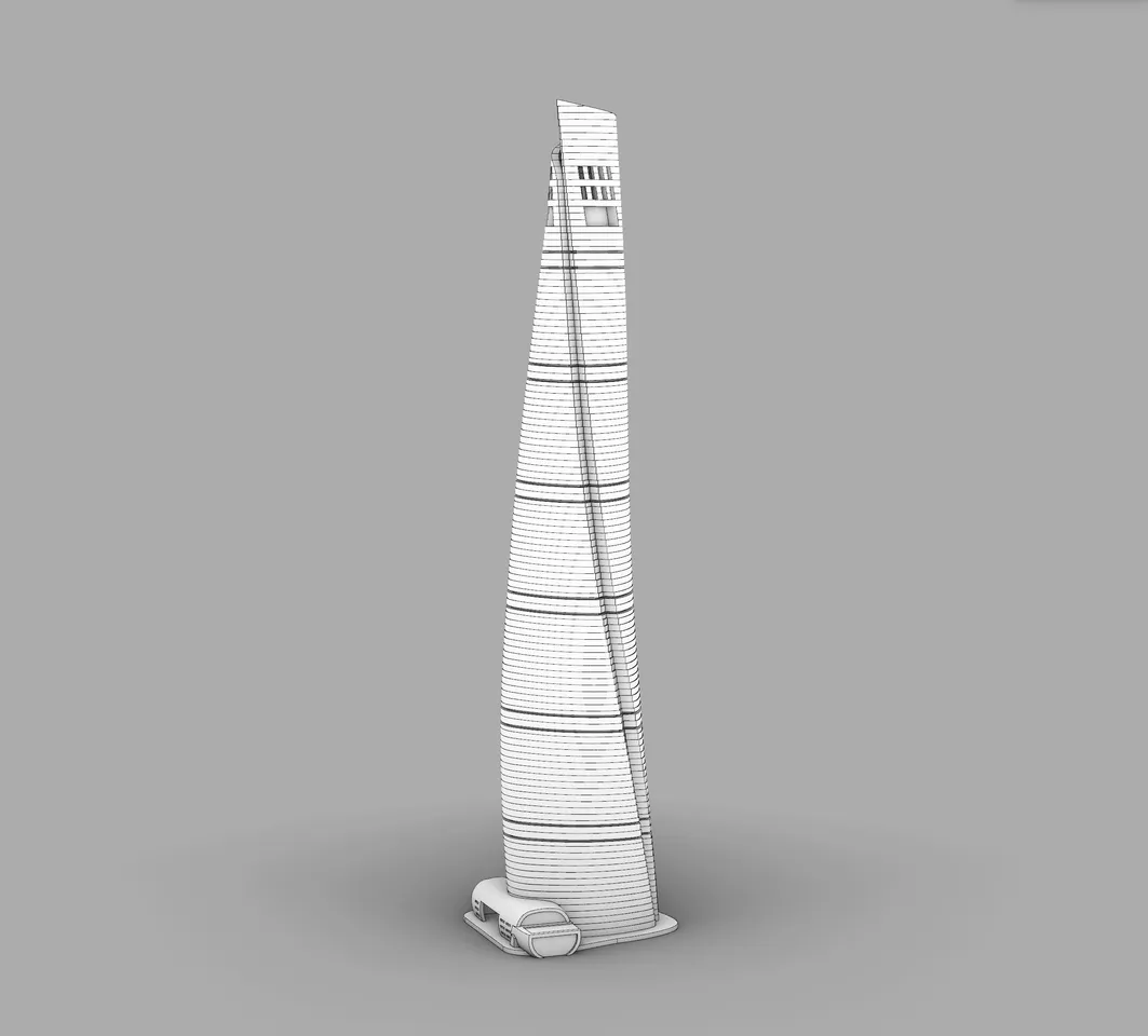 Shanghai Tower 3D Model - 3D CAD Browser
