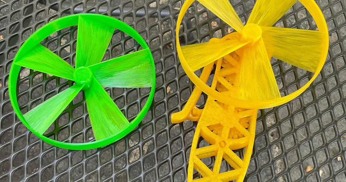 Squeeze Fan Efficient Turbine by UliLac Download free STL model