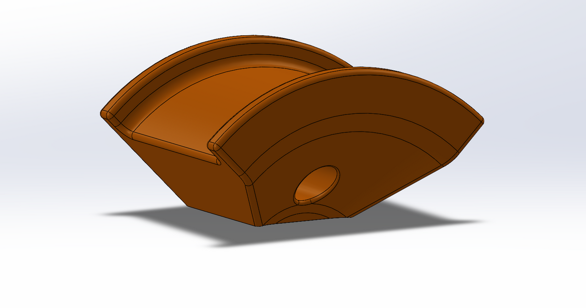 Headphone holder by Boogie Download free STL model