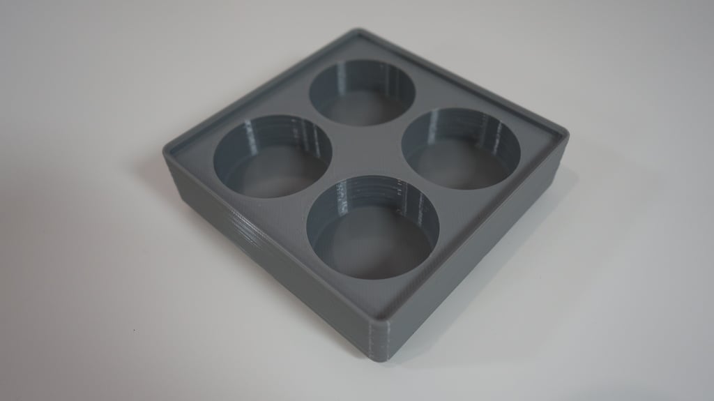 Gridfinity 4x D Battery Holder