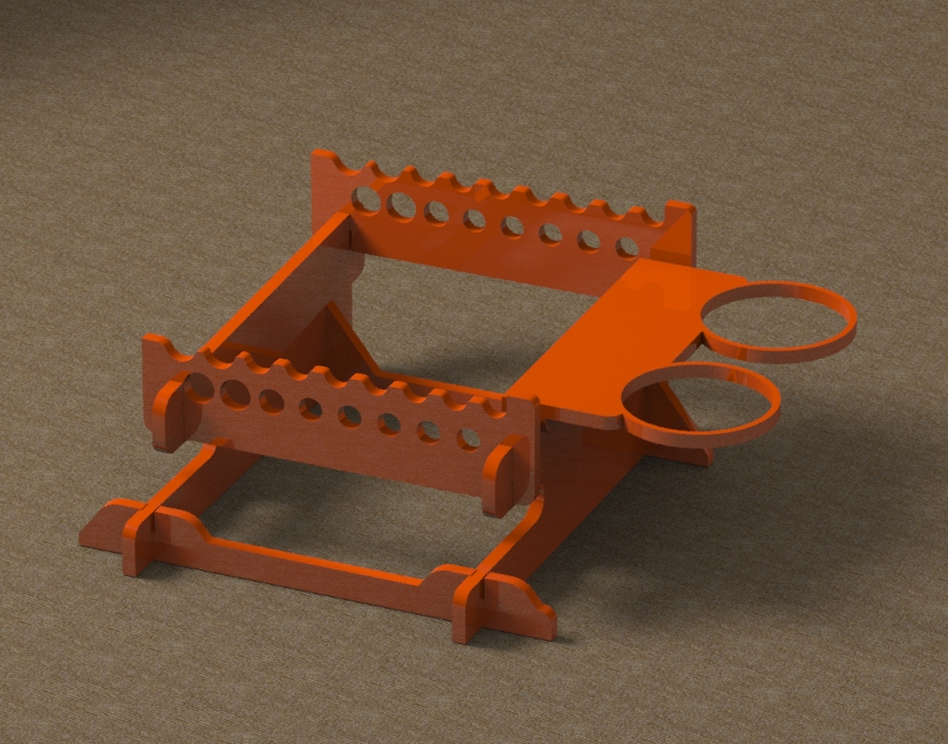 Brush R by Kingston Download free STL model