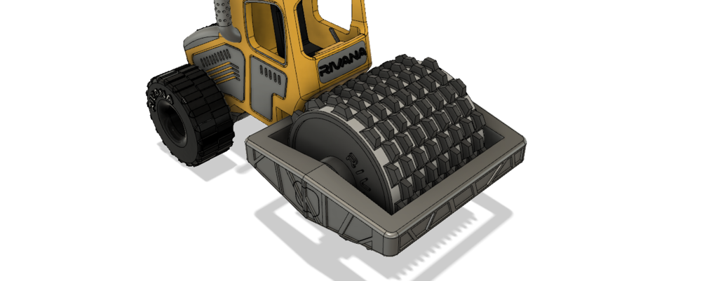 Miniatura 2 do modelo 3D Tamping Roller Adapter