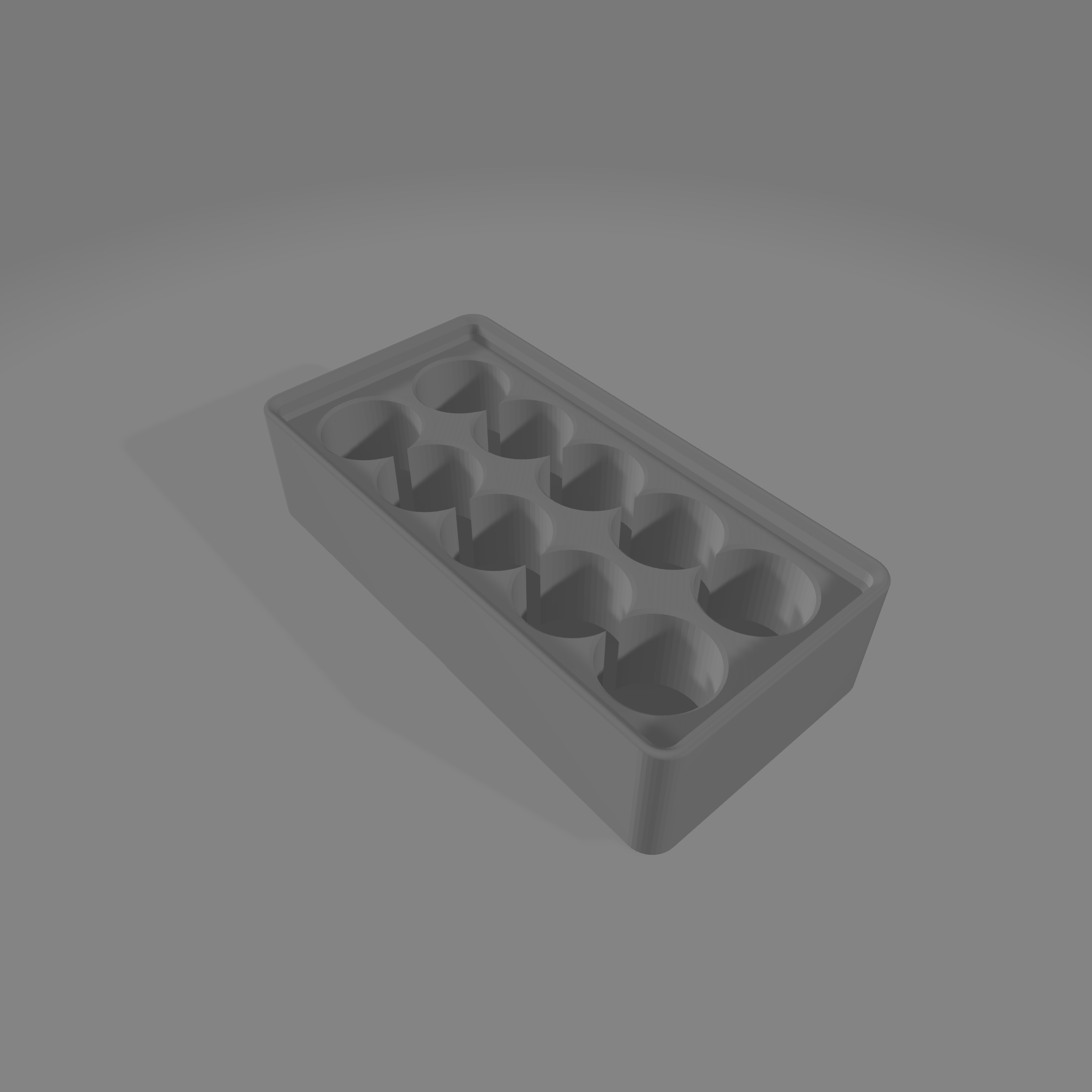 Gridfinity 10x AA Battery Holder