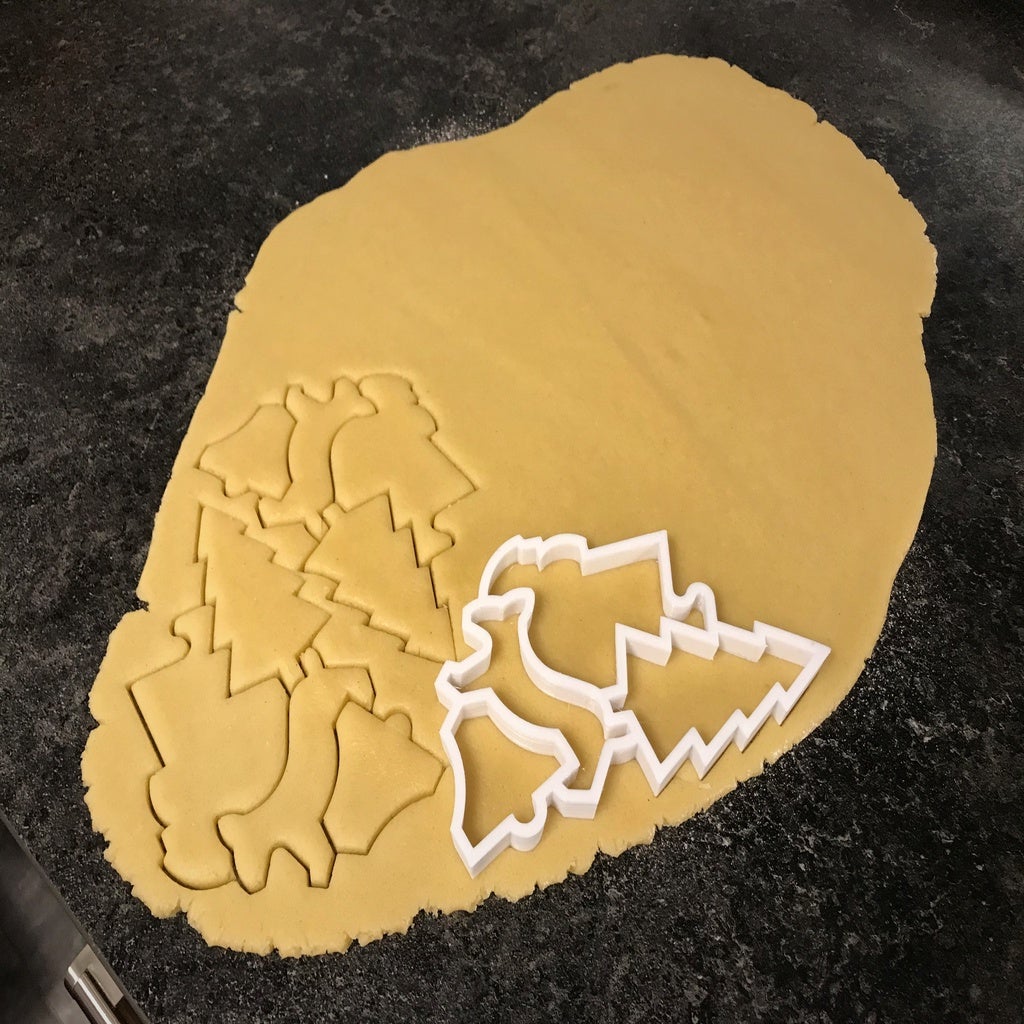 Miniatura 2 do modelo 3D Christmas Cookie Cutter