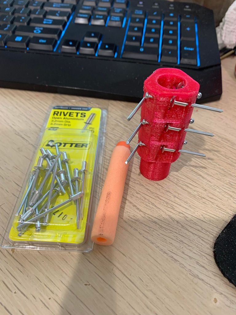 16mm pressfit RCAR - Nerf rotation