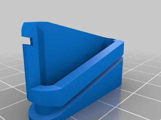 Nerf full to half dart mag spring bend guide