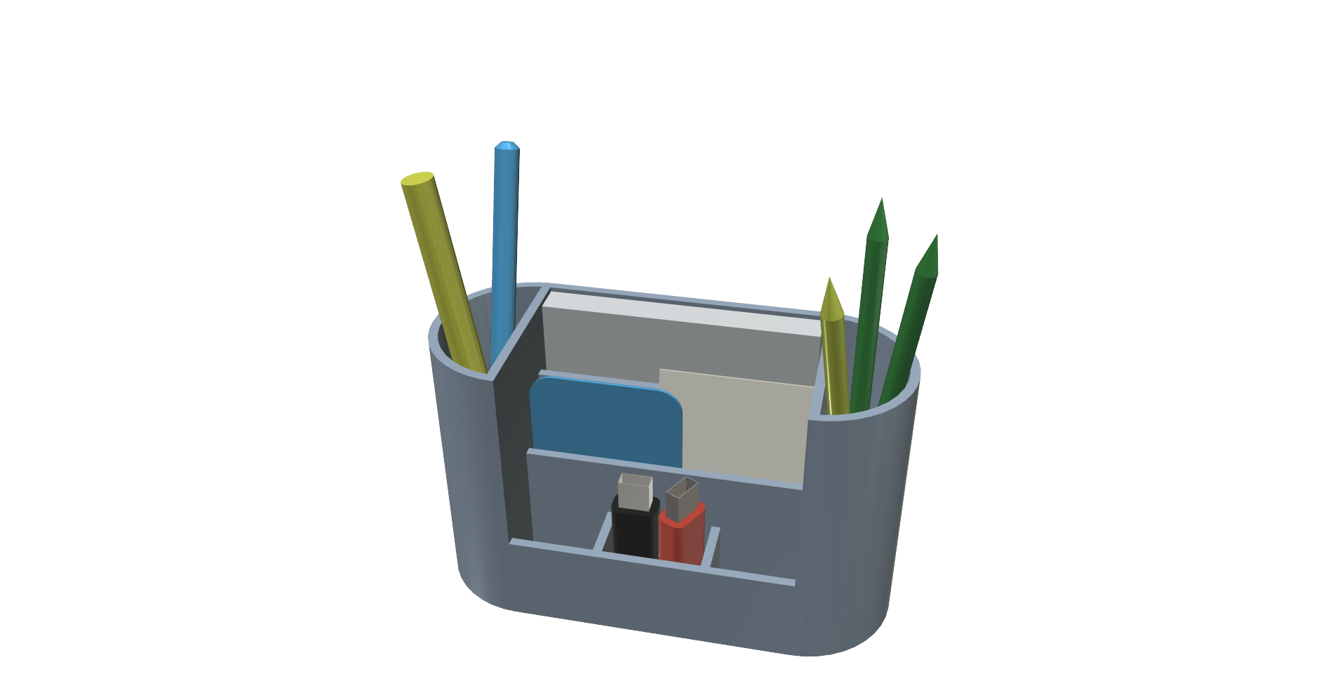 Organizer Organizers Desktop By REDZC Download Free STL Model organizer-organizers-desktop-by-redzc-download-free-stl-model