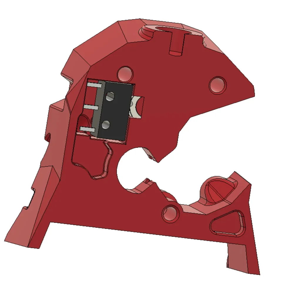 Voron mini Stealthburner ERCF Filament sensor by 1ri | Download free ...