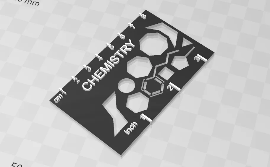 Organic Chemistry Stencil Molecule Drawing Template the Pocket