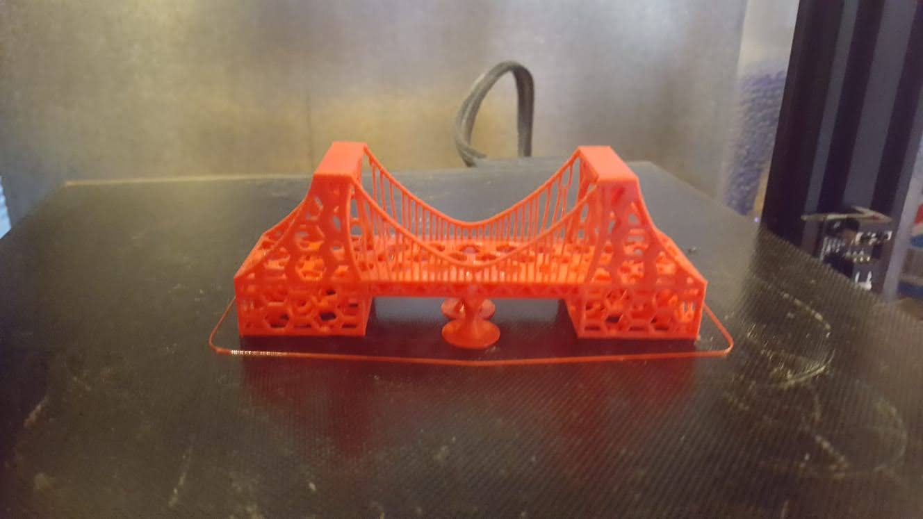 test del puente colgante (Suspension Bridge test)