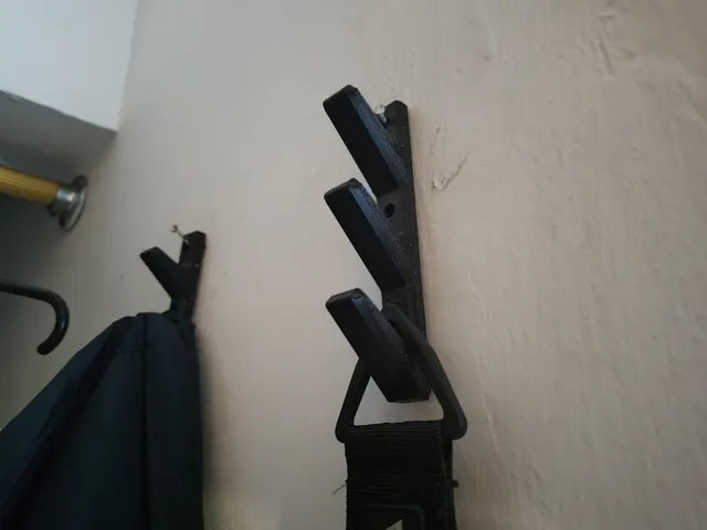 Multiple Vertical Wall Hook