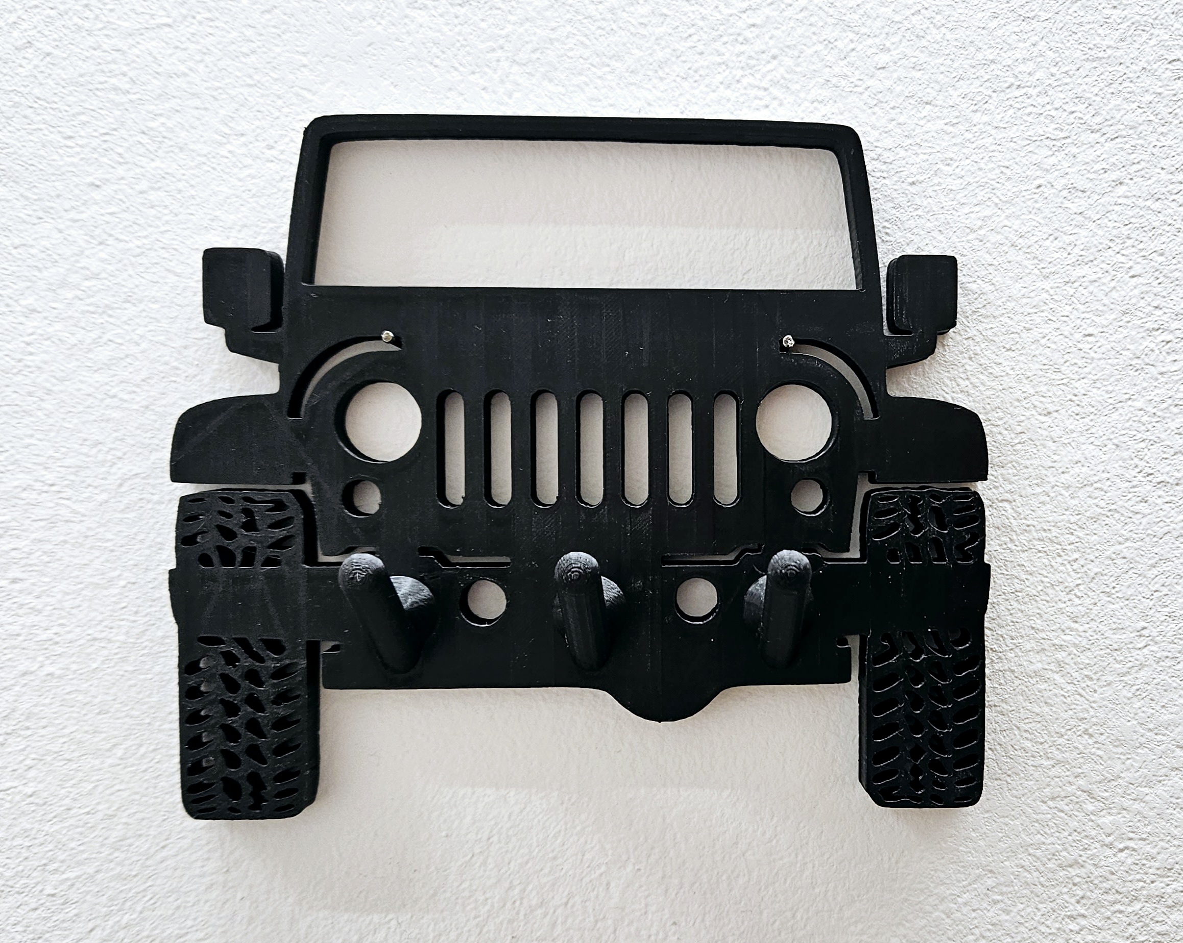 Jeep Wrangler Key Holder by DaniRodes Download free STL model Printables