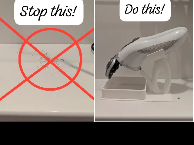 Philips Shaver Speed Xl and similar Holder and driptray