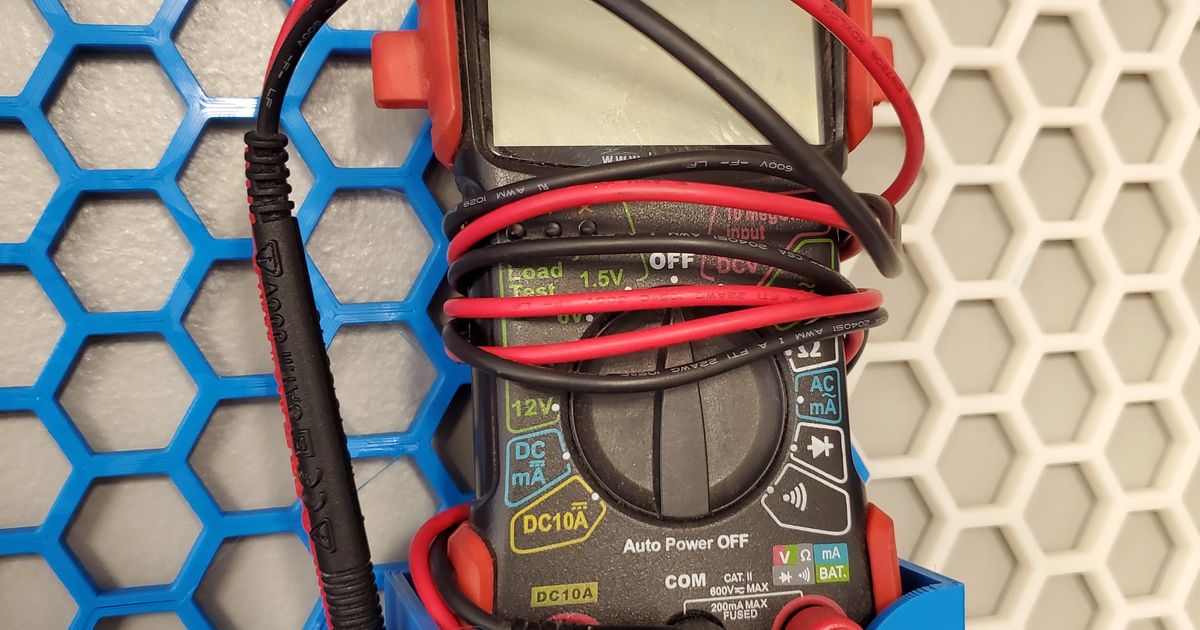 HSW Innova voltmeter holder by Auron Download free STL model