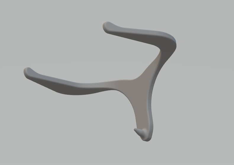Minimalist Glasses and TV control Support