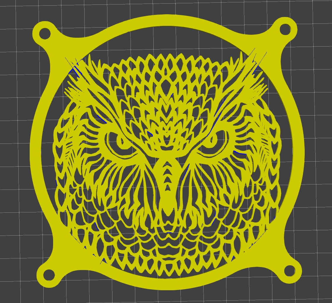 tribal owl 120mm