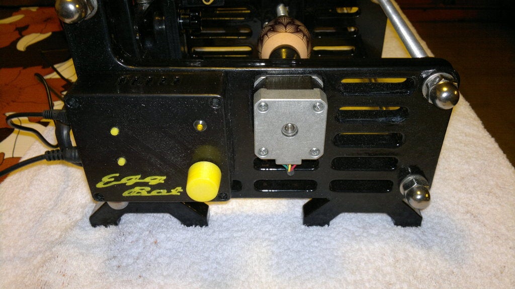 Miniatura 5 do modelo 3D Egg Bot - Ostrich Bot