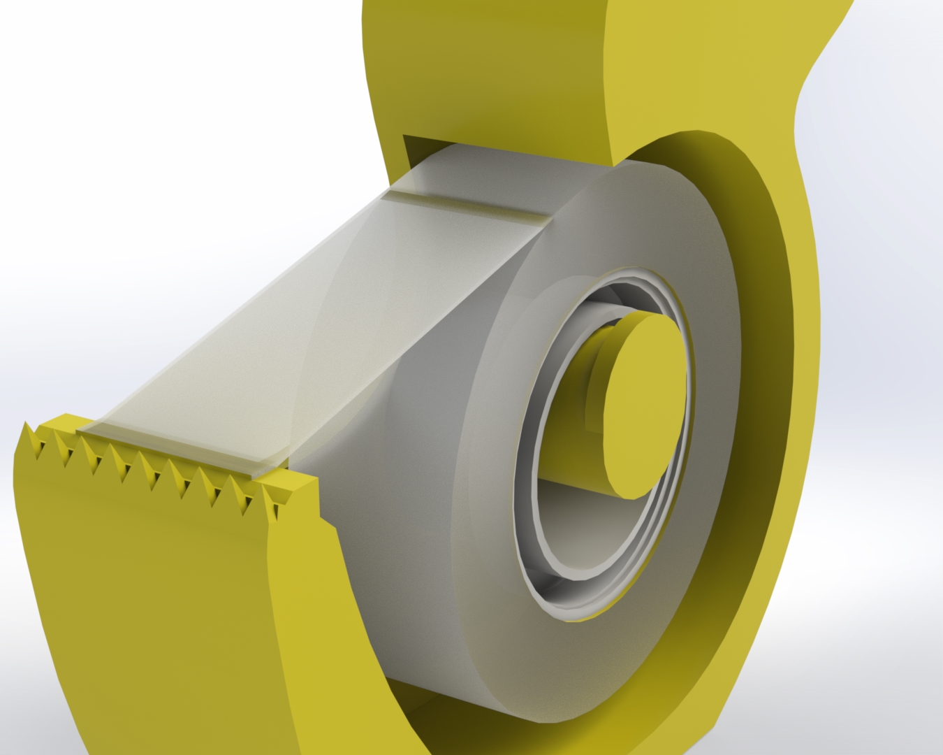 Duck tape dispenser by THop3D Download free STL model